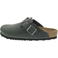 Birkenstock Pantoletter 'Boston' mørkegrøn