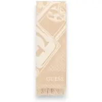 GUESS Guesstil kvinder. AW5662POL03 Tørklæde 60x180 taupe (OSFA), Beige, Casual, Polyester, Gråt