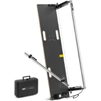 MSW Putplascio pjaustymo mašina su terminiu peiliu, ilgis 1350 mm, gylis 350 mm, 200 W - komplektas