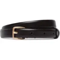 Calvin Klein Bælte 'ESSENTIAL' mørkebrun / guld