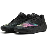 Puma All-Pro NITRO 2 Core Basketball Shoes Unisex, Sport, Lime Squeeze/Ultra Red/Ultra Blue, 39