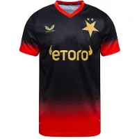 Castore Slavia Prag Udebanetrøje 2026/27 - , størrelse X-Large