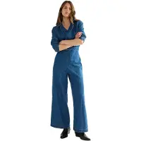 Wrangler Canyon Relaxed Fit Langærmet Jumpsuit