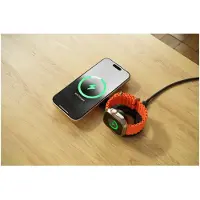 Satechi OntheGo - Trådløs opladningspude - 2-i-1 - 15 watt - sort