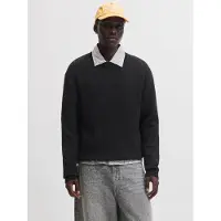 Jack & Jones Ensfarvet Striktrøje