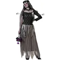 Atosa Bride Halloween Kvindekostume