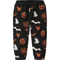 Name it Sweatpants - NmnOvar - Sort - - 3 år (98) - Sweatpants