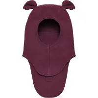 Huttelihut Elefanthue - Uldfleece - 1-lags - Port Royale m. Ører - - 6-12 mdr - Elefanthue - Enkelt