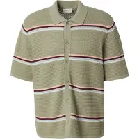 Jack & Jones Cardigan 'JORMAINE' lyseblå / lysegrøn / burgunder / hvid