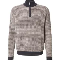 Bugatti Pullover marin / brun / hvid