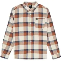 Quiksilver Motherfly Plaid Skjorte Med Lange ærmer