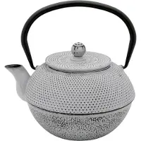 Bredemeijer Jang, Enkelt tekande, 1100 ml, Grå, Støbejern, Infuser filter, Rustfrit stål