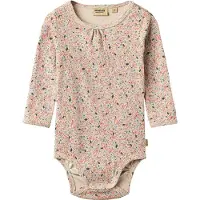Wheat Body l/æ - Liv - Grey Cloud Flowers - - 68 - Body L/Æ