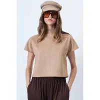 Trend Alaçatı Stili Bluse beige