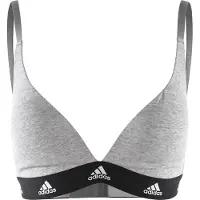 Adidas Sports-BH grå-meleret / sort / hvid