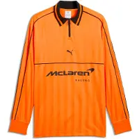 Puma McLAREN RACING Long Sleeve Jersey Unisex, Motorsport, Papaya, XL
