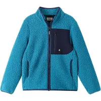 Reima Fleecejakke - Teddy - Turina - Aquatic Blue - - 8 år (128) - Fleecejakke