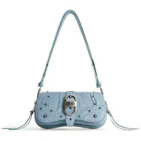 JW PEI Joy Denim Effect Skuldertaske