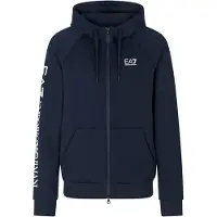 EA7 Train Logo Series Extended Logo Cc Sweatshirt Med Lynlås