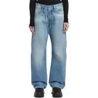 G-Star G-Startil kvinder. D25372-E267-H544 Jeans Bowey 3D Boyfriend blå (34/32), Casual, Denim, Bæredygtig, Genbrugsbomuld