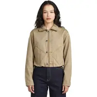 G-Star Cropped Barn Jacket - Beige - Women