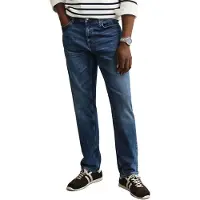 Gant Ganttil mænd. 1000011 Jaans Regular Fit Blå (31/34), Casual, Bomuld, Denim
