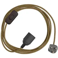 Creative Cables Snakebis Shade Ready E14 Lampeholder Med Ledning