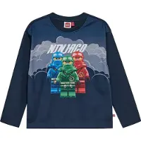 Lego Wear LEGO Ninjago T-shirt - LWTaj 611 - Navy m. Print - - 6 år (116) - Bluse