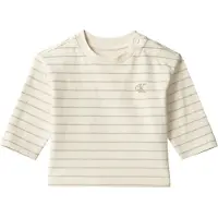 Calvin Klein Bluse - Turtledove Stripe - - 62 - Bluse
