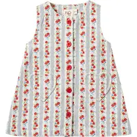 Flöss Kjole - Denim - Aria - Blue Air Rose - - 2 år (92) - Kjole