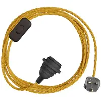Creative Cables Snakebis Twisted Shade Ready E14 Lampeholder Med Ledning