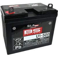 Bs Battery Sla Max U1-500 Fa Agm-batteri