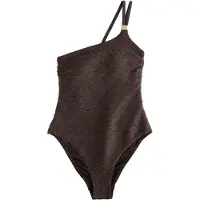 Mint Velvet Formgivende badedragt mørkebrun
