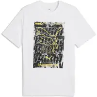 Puma Graphics Box Tee Men, Men, White, L
