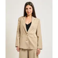 Armani Exchange A|X Armani Exchangetil kvinder. XW001953AF21553U6223 Semi-beige blazer (XS), Casual, Klassisk, Polyester