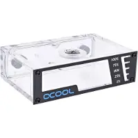 Alphacool Repack, Sort, Transparent, Væske, Akryl, Messing, 148 mm, 99 mm, 43 mm