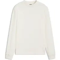 BOSS Langærmet T-shirt i bomuld med rullekrave