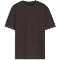 BOSS T-shirt i bomuld med tofarvet piquéstruktur