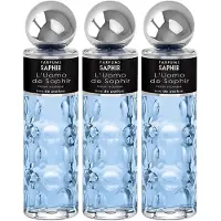 Saphir L´uomo 200ml Eau De Parfum 3 Enheder