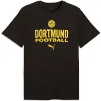 Puma Borussia Dortmund ftblCulture Tee Men, Sports, Black/Faster Yellow, XS