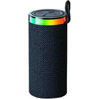 Usams YX018 bærbar Bluetooth 5.4-højttaler - RGB-lys, 10W lyd - sort