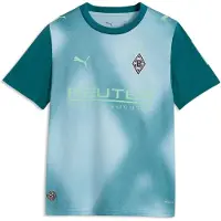 Puma Borussia Mönchengladbach 26/27 Third Jersey Youth, Clothing, Cold Green/Seafoam, 15-16Y