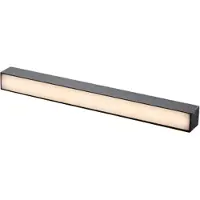 SOLAR PLUS LEDlist Flexline 300 Sort, 2700K/3000K/4000K, 410-460lm, Ra90, 110° spredning, 6W. Integreret fase-dæmpbart drivmodul.