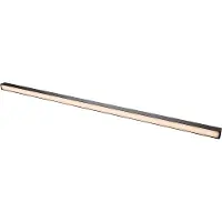 SOLAR PLUS LEDlist Flexline 1000 Sort, 2700K/3000K/4000K, 1350-1485lm, Ra90, 110° spredning, 19W. Integreret fase-dæmpbart drivmodul.