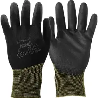 OTTO SCHACHNER SENSILITE handsker str.10 Tynd, sømløs og slidstærk Handske med stor fingerføling Nylon strik, glat PU-belægning - (12 par)