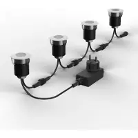 SOLAR PLUS LED minidownlight 3,6W 2700K 230lm 80° spredningsvinkel, IP44. 350mA