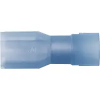 Elpress Helisoleret spademuffe A2507FLSF, 1,5-2,5mm², 6,3x0,8 - (100 stk.)