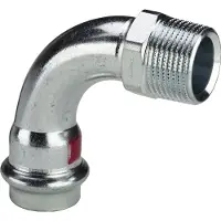 Viega Prestabo bøjning 1¼x35mm 90 grader af ulegeret stål Muffe/nippel, SC-contur