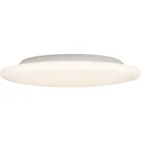 SOLAR PLUS LED-Plafond Moon Slim S 320, 3000 K/4000 K via DIP-switch. 1700 lm, Ra80, 3SDCM, 18 W, IP44, 230 V. Mikrobølgesensor.