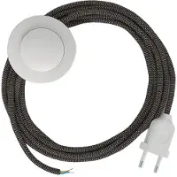 Creative Cables Rd74 Zigzag 3m Ledning Til Gulvlampe